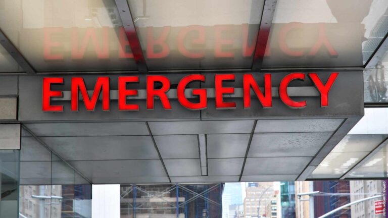 Foto alerta crisis médica