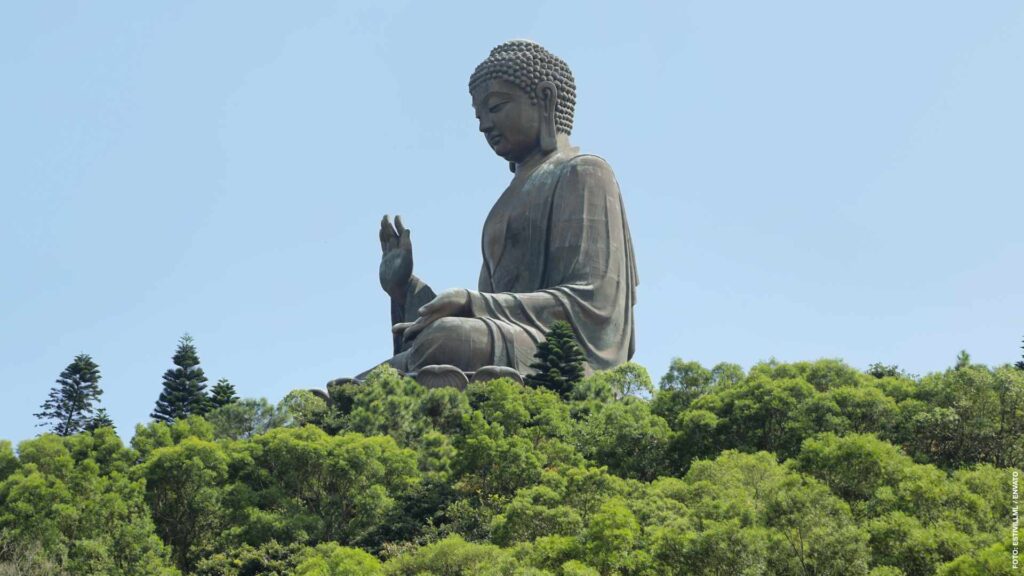 Big Buddha at Ngong Ping, Hong kong