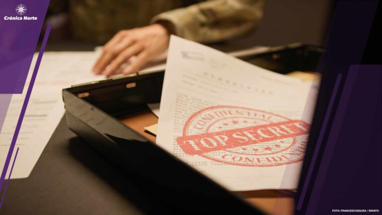 Briefcase With Top Secret Documetns