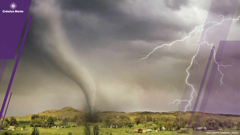 Foto lluvias y tornado