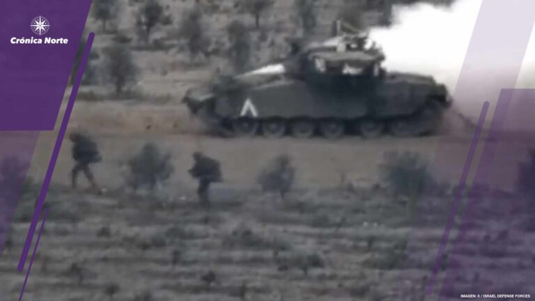 Foto incursión israelí