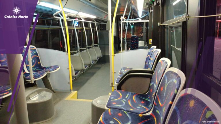 Foto tomada en agosto 2017 desde el interior de un autobús.