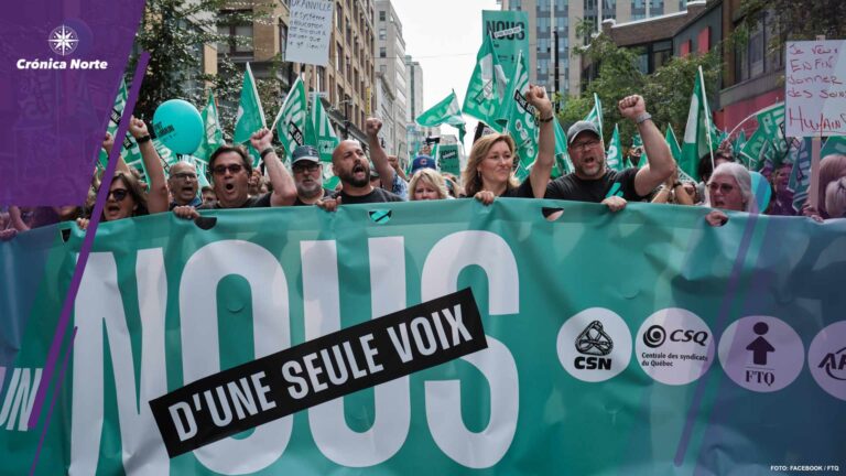 Foto sindicatos huelga