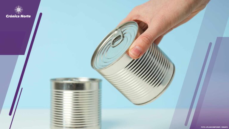 Canned food in blank metal jars, concept of canned food