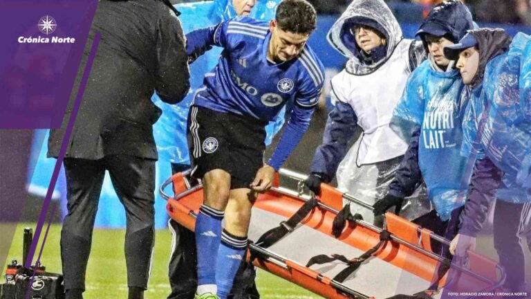 Foto CF Montreal lesionado