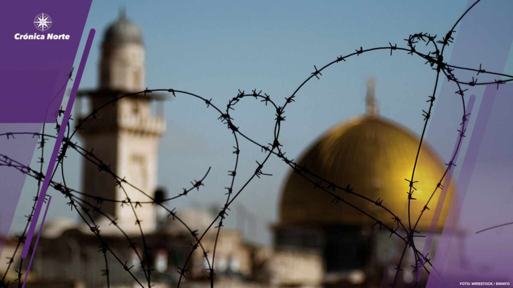 Jerusalem behind the Barbed wire