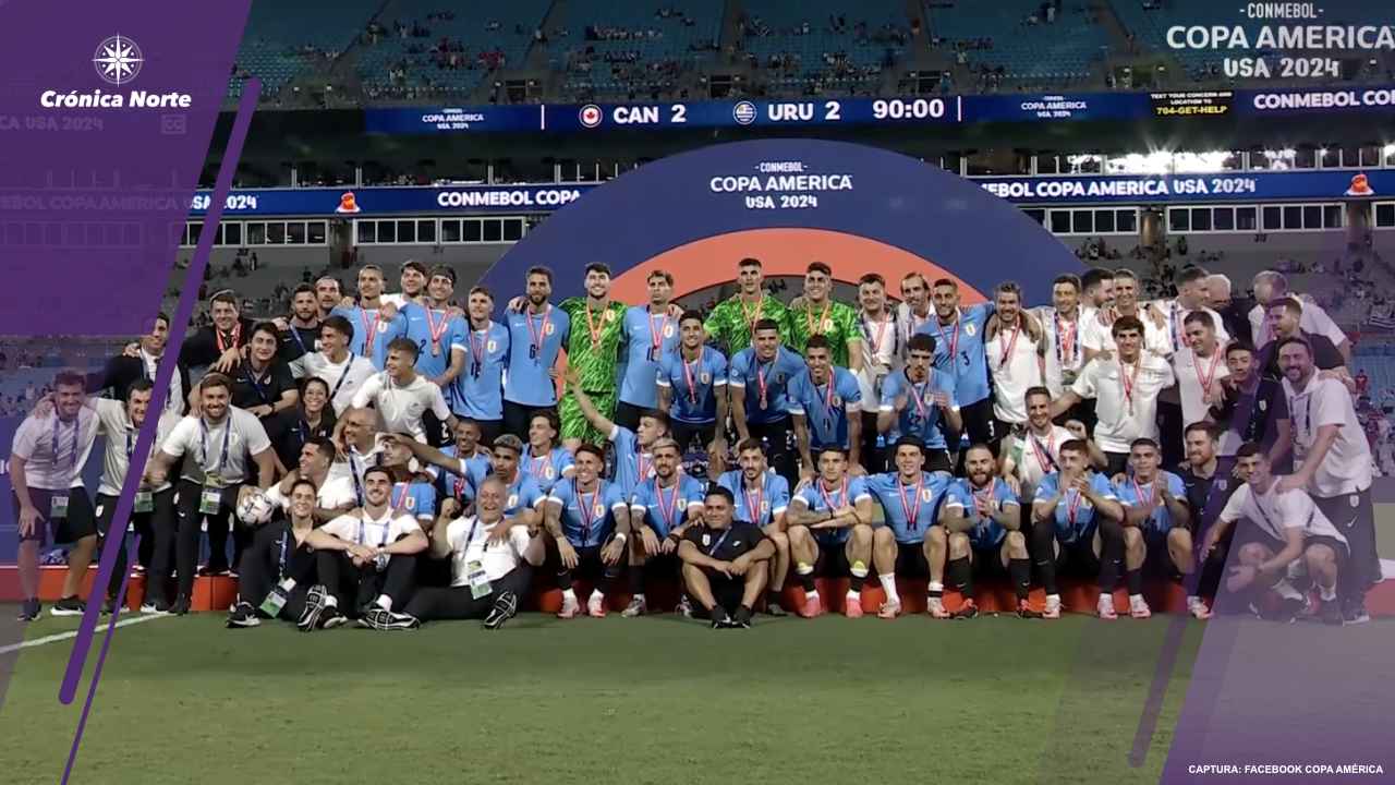 Uruguay gana tercer lugar; Canadá lucha hasta el final