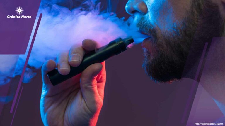 Vaping e-liquid from an electronic cigarette