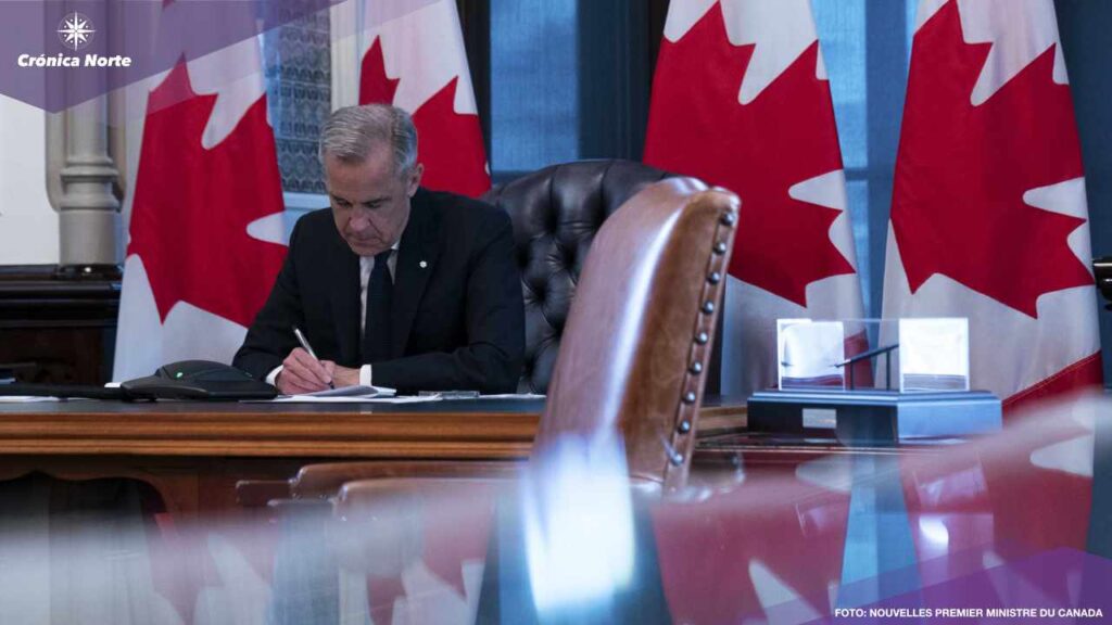 Mark Carney, primer ministro de Canadá, firma acuerdos en el marco de la Asamblea General de la ONU, donde anunció el reconocimiento de Palestina.