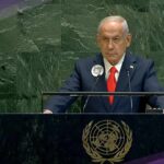 El primer ministro israelí, Benjamín Netanyahu, fue recibido este viernes 26 de septiembre en la Asamblea General de la Organización de Naciones Unidas con abucheos.