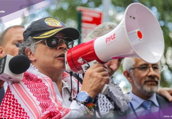 El presidente de Colombia Gustavo Petro Petro instó a soldados estadounidenses a desobedecer órdenes del presidente Trump relacionadas con el conflicto de Gaza.