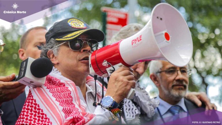 El presidente de Colombia Gustavo Petro Petro instó a soldados estadounidenses a desobedecer órdenes del presidente Trump relacionadas con el conflicto de Gaza.