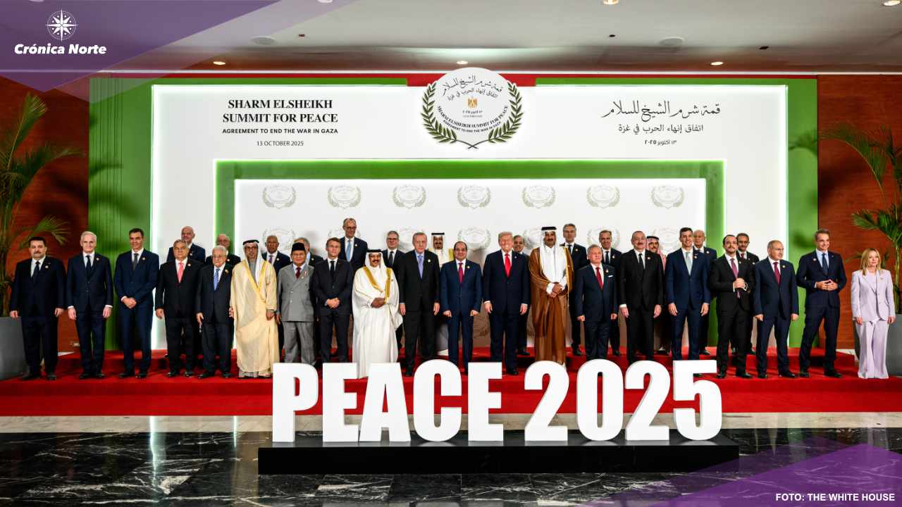 El acuerdo de paz para Gaza fue suscrito en la ciudad egipcia de Sharm el Sheij durante una cumbre copresidida por Trump y el presidente egipcio Abdelfatah al Sisi.